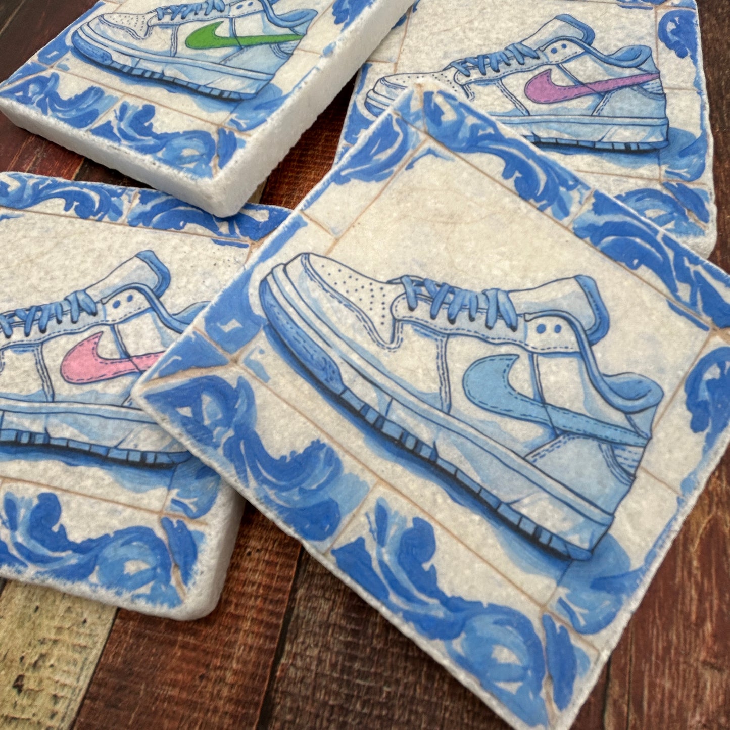 4 Dutch Delft Nike Trainers