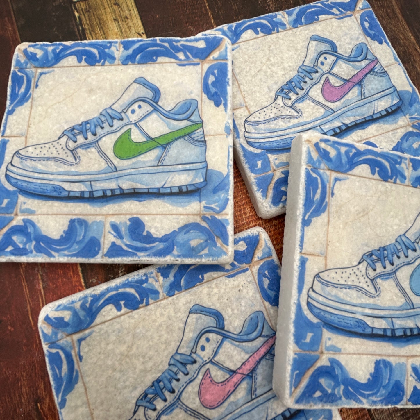 4 Dutch Delft Nike Trainers