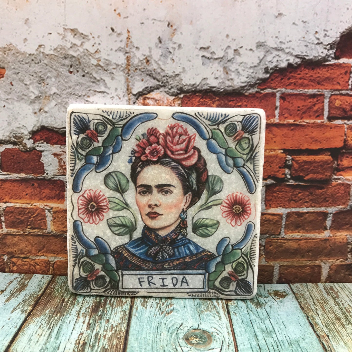 Frida Natural Stone Coasters