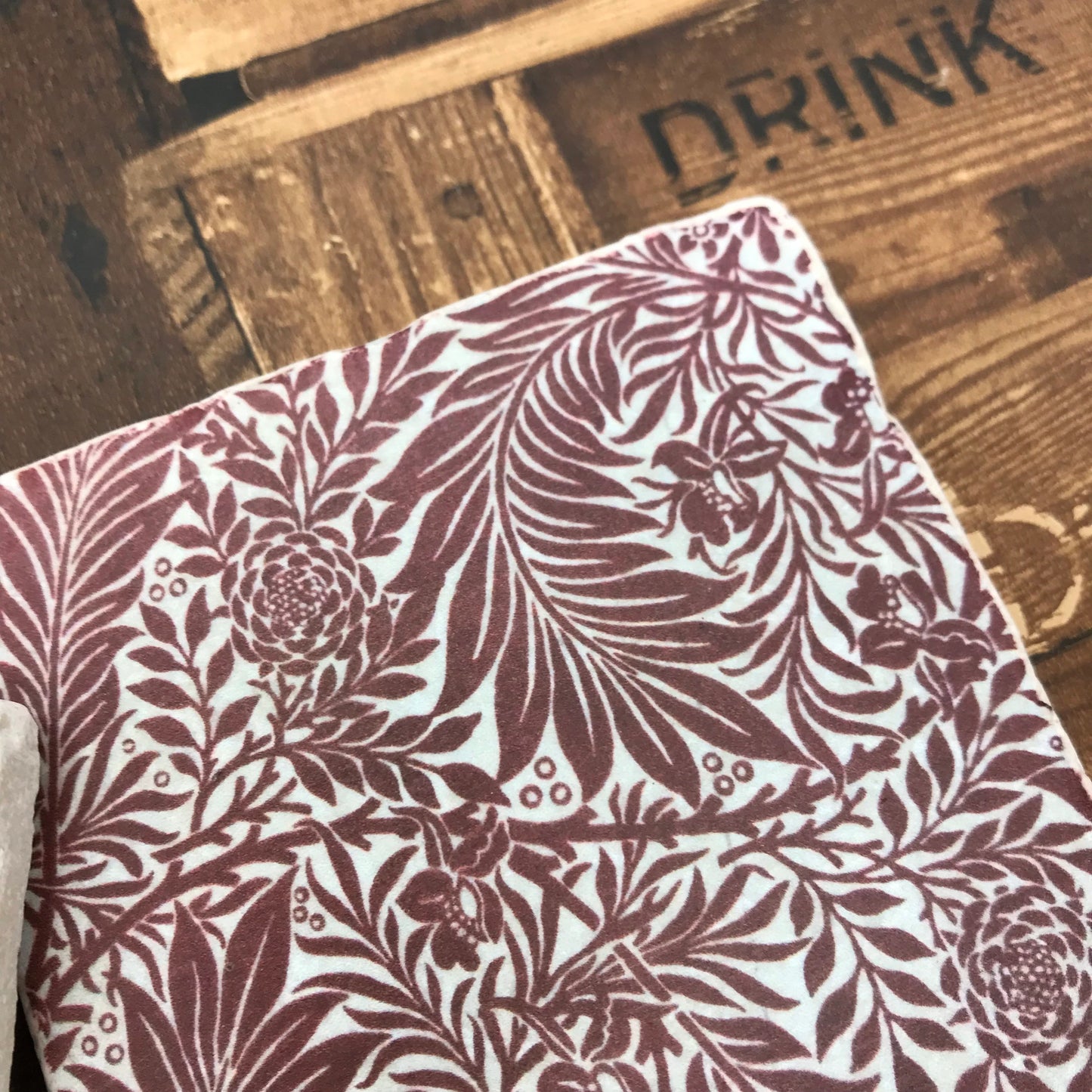 William Morris Stone Coasters