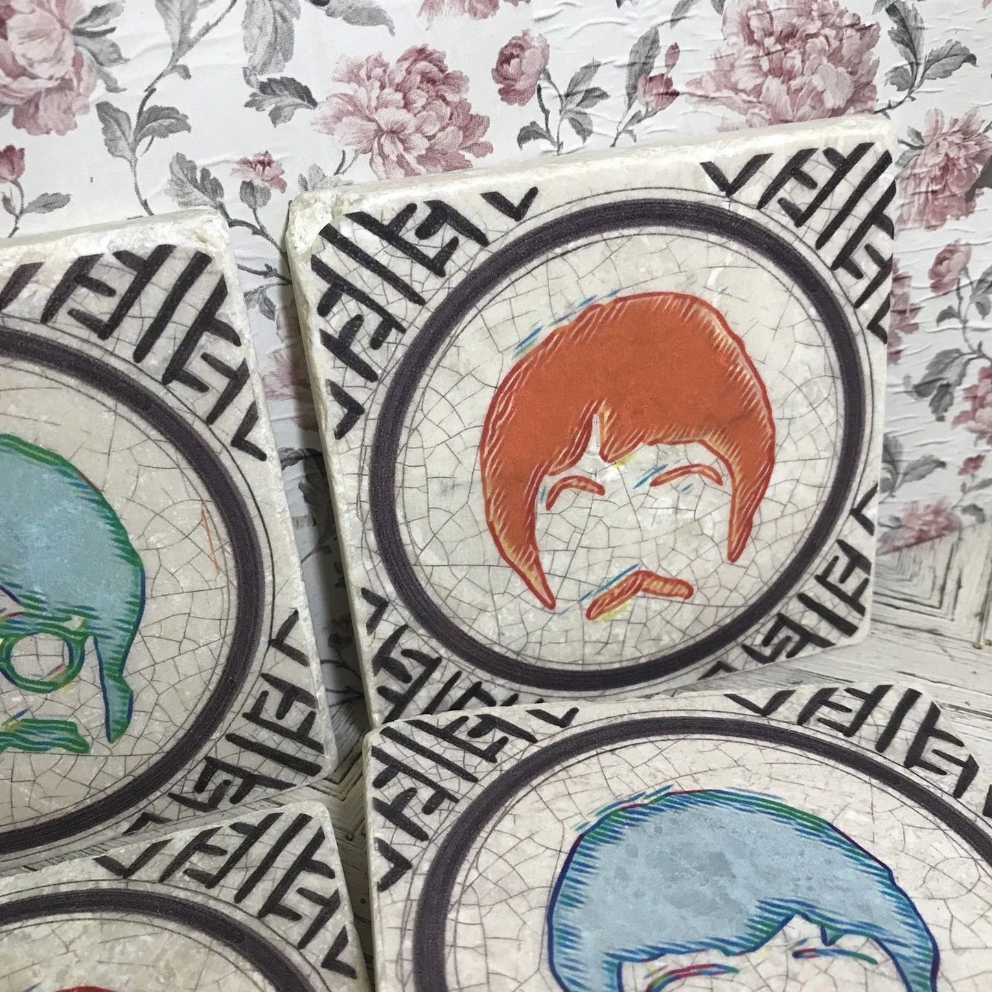 Beatles Antique Style Coasters