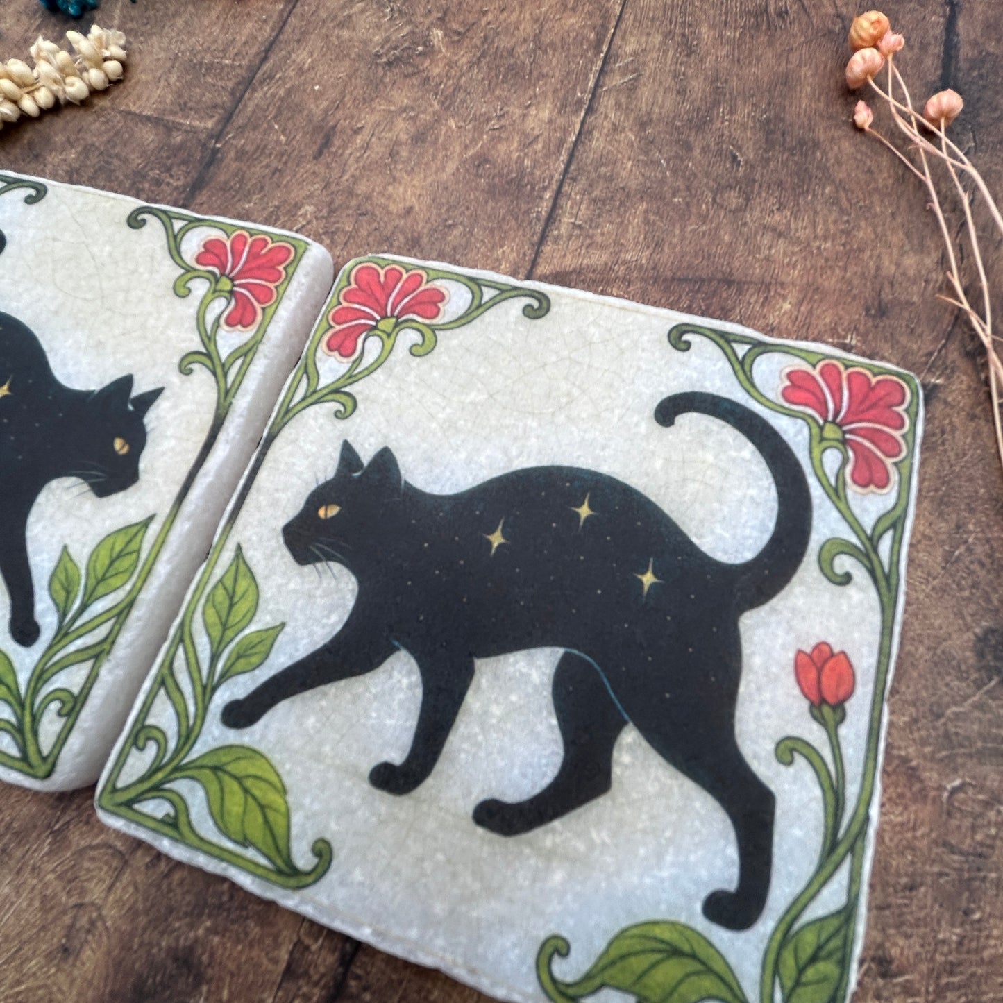 Art Nouveau Cats