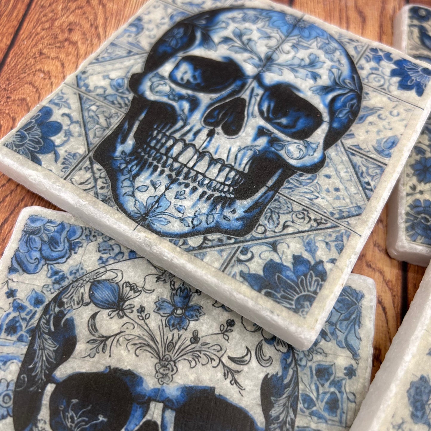 Antique Style Moroccan Skulls