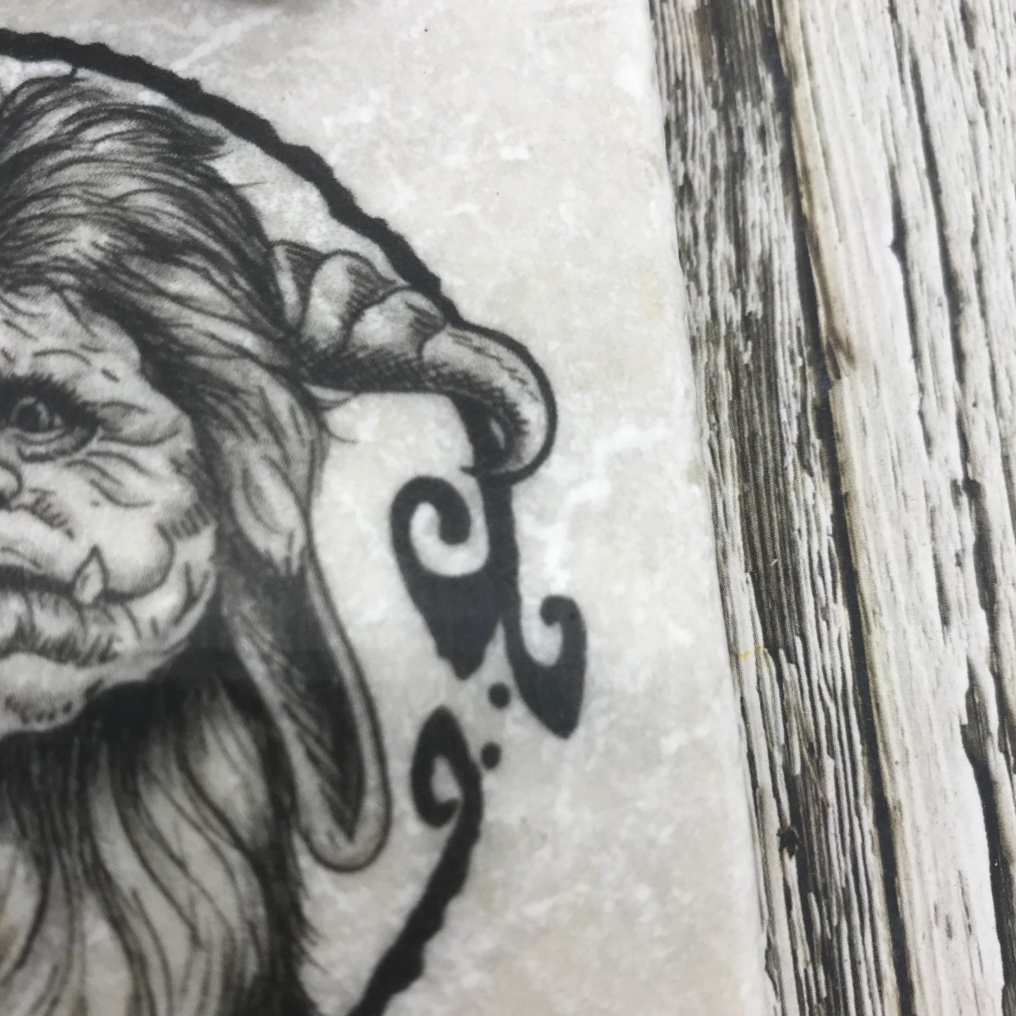 Labyrinth Natural Stone Coasters