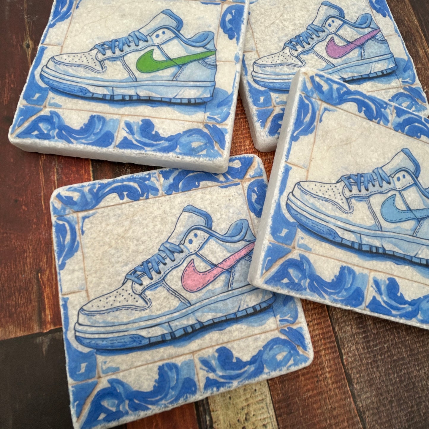 4 Dutch Delft Nike Trainers