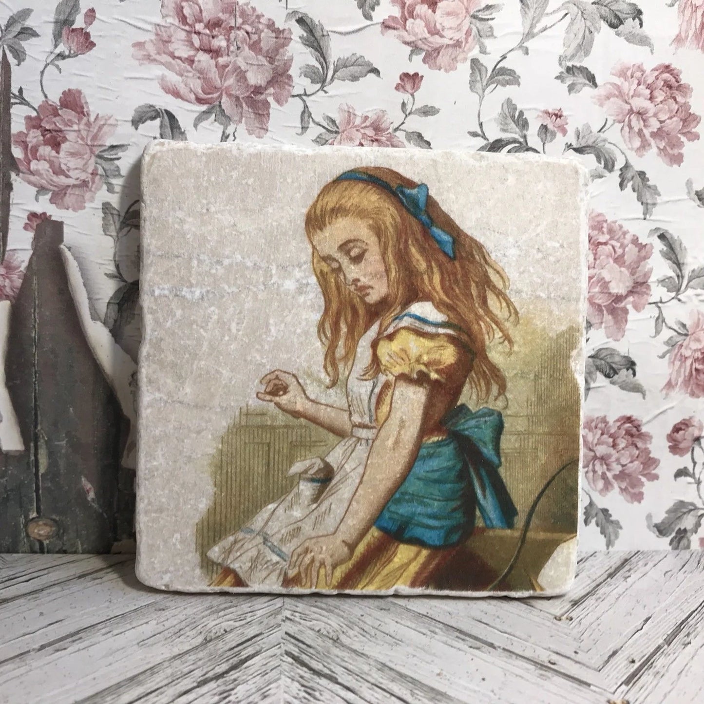Vintage Alice in Wonderland Coasters