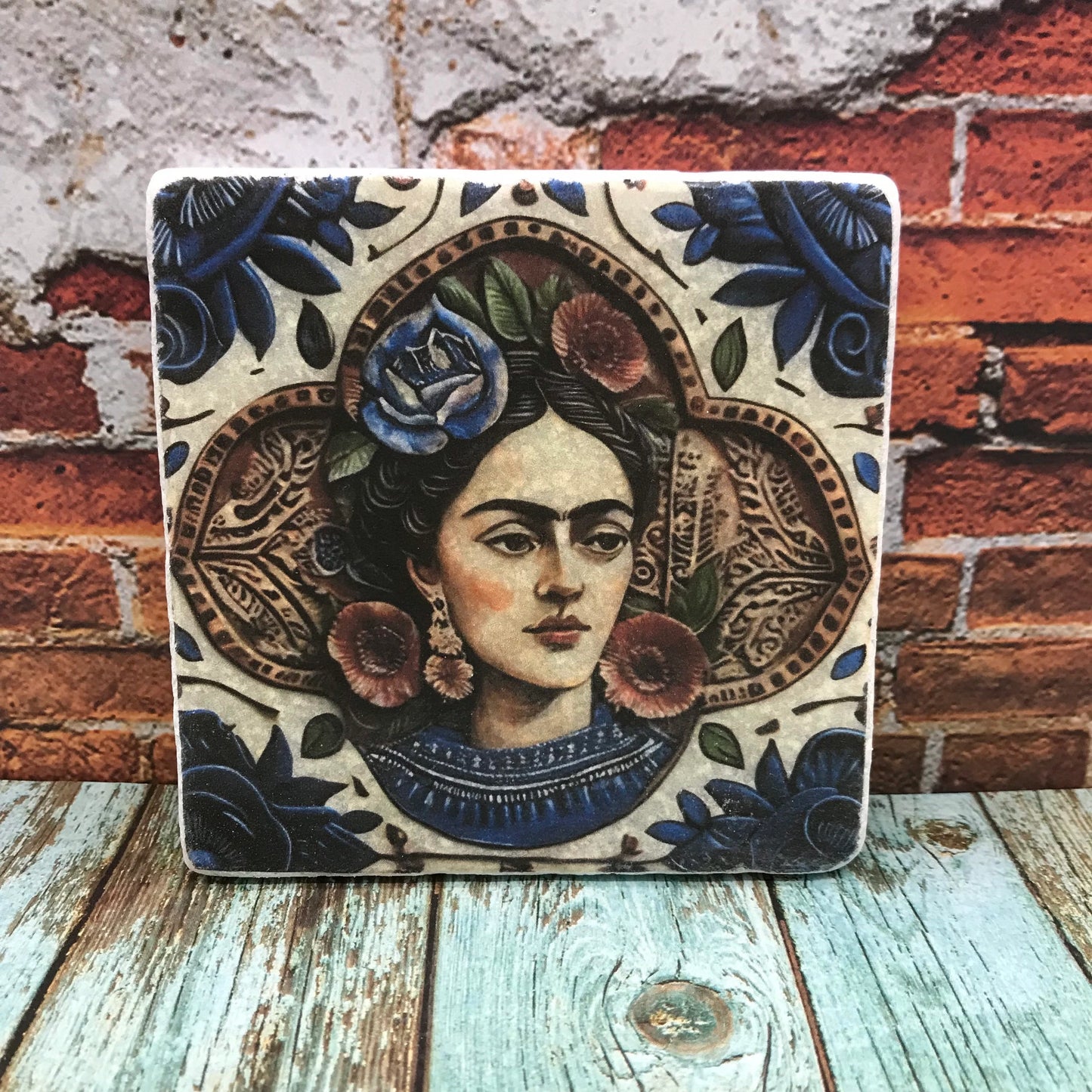 Frida Natural Stone Coasters