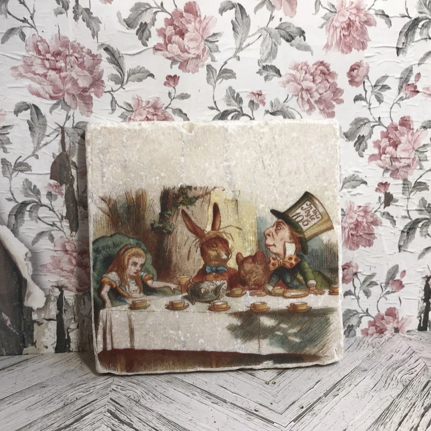 Vintage Alice in Wonderland Coasters