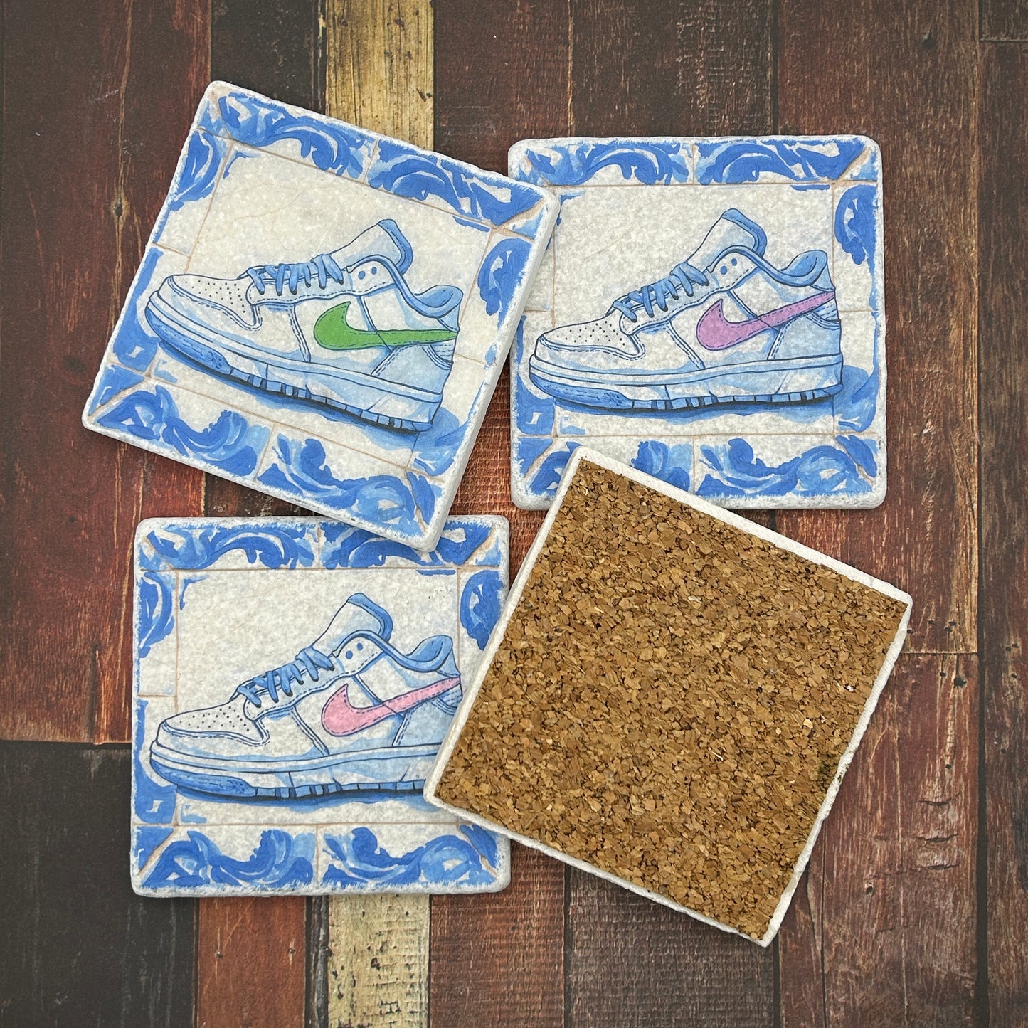4 Dutch Delft Nike Trainers