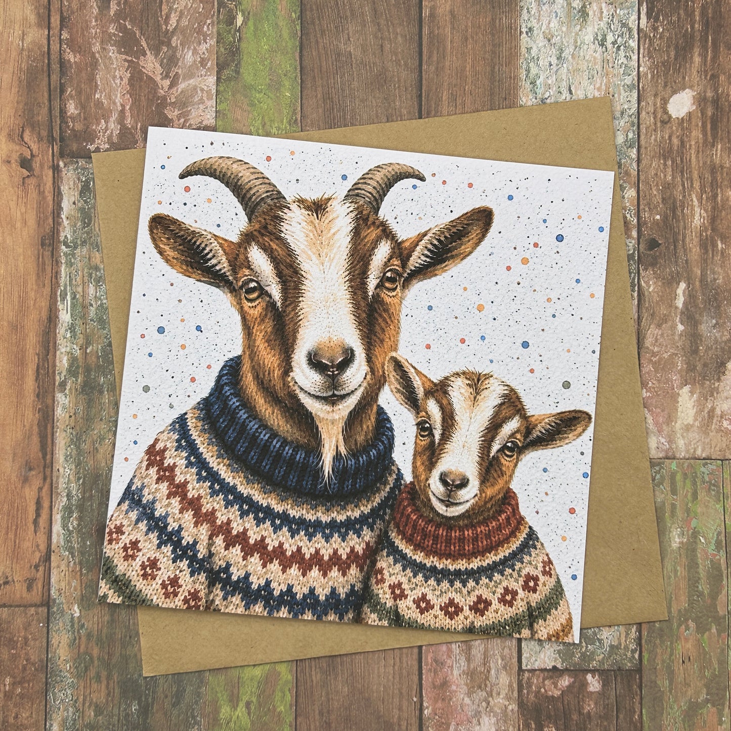 Cosy Together Greeting Card