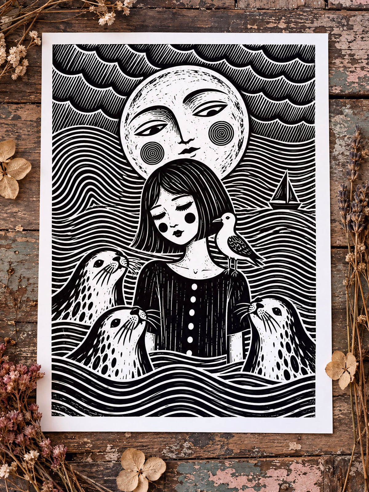 The Seal Keeper Print