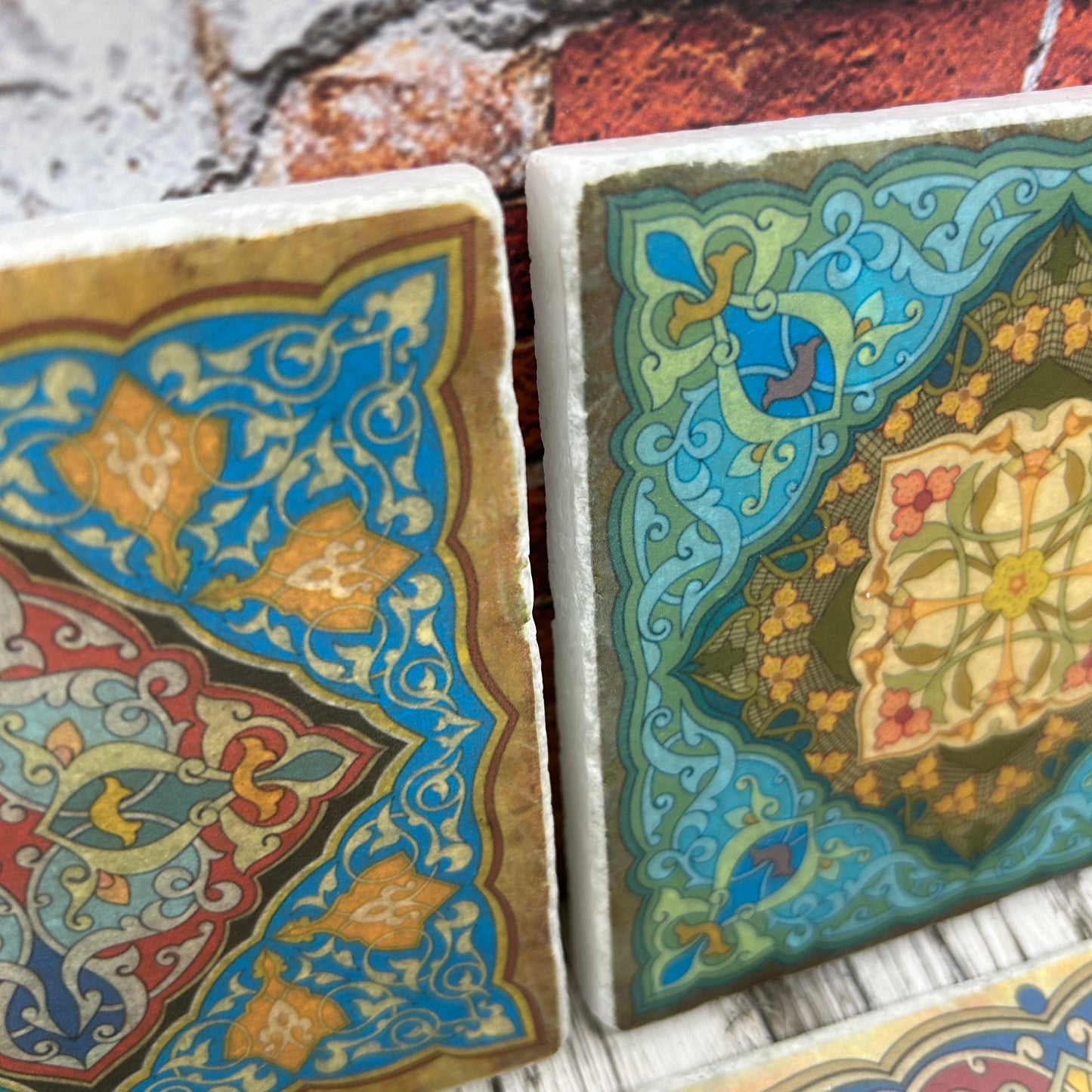 Moroccan Stone Coasters