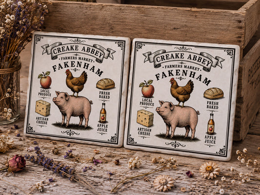 Creake Abbey Natural Stone Coasters