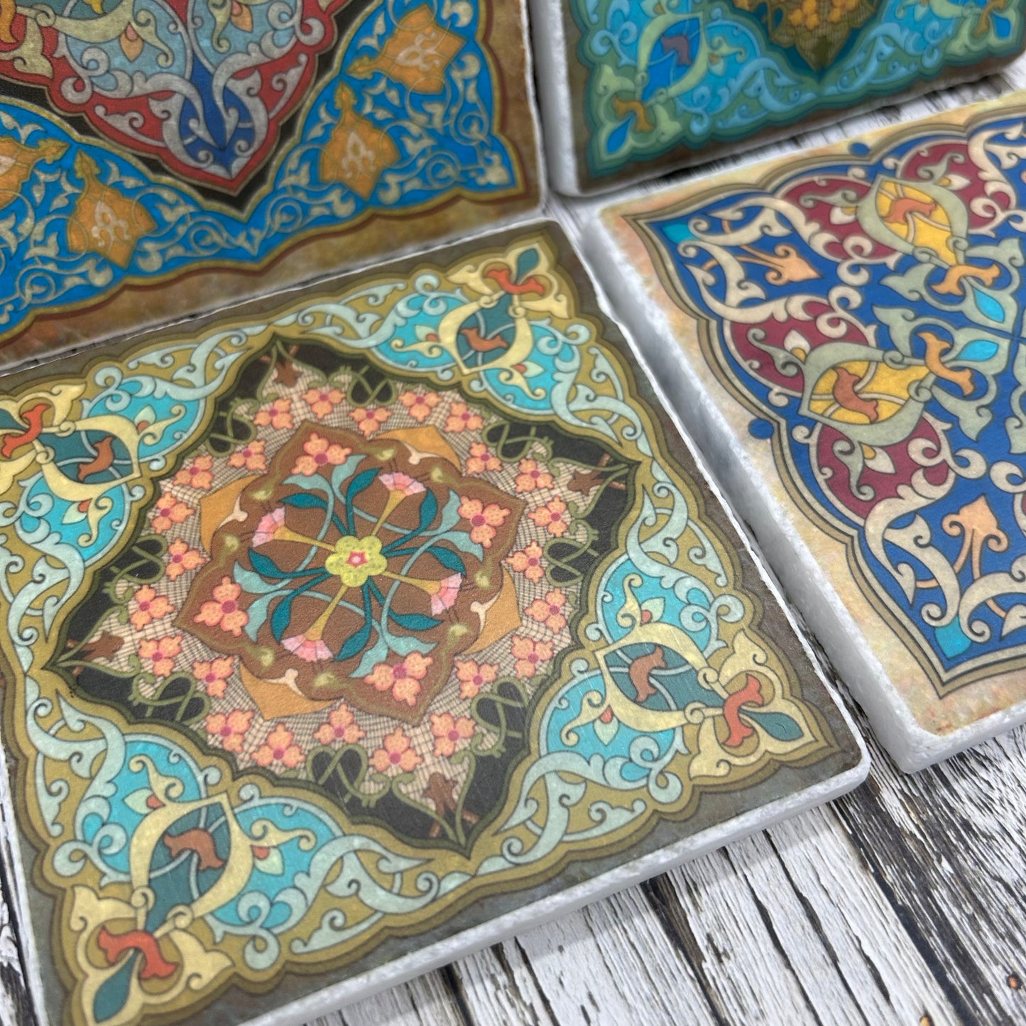 Moroccan Stone Coasters