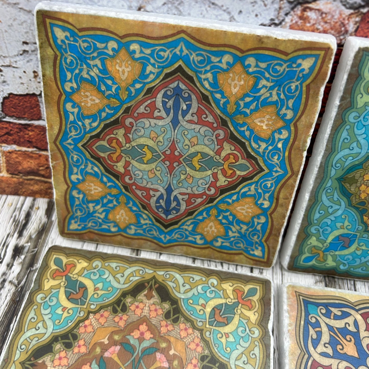 Moroccan Stone Coasters