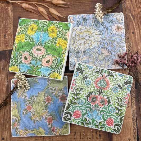 William Morris Stone Coasters