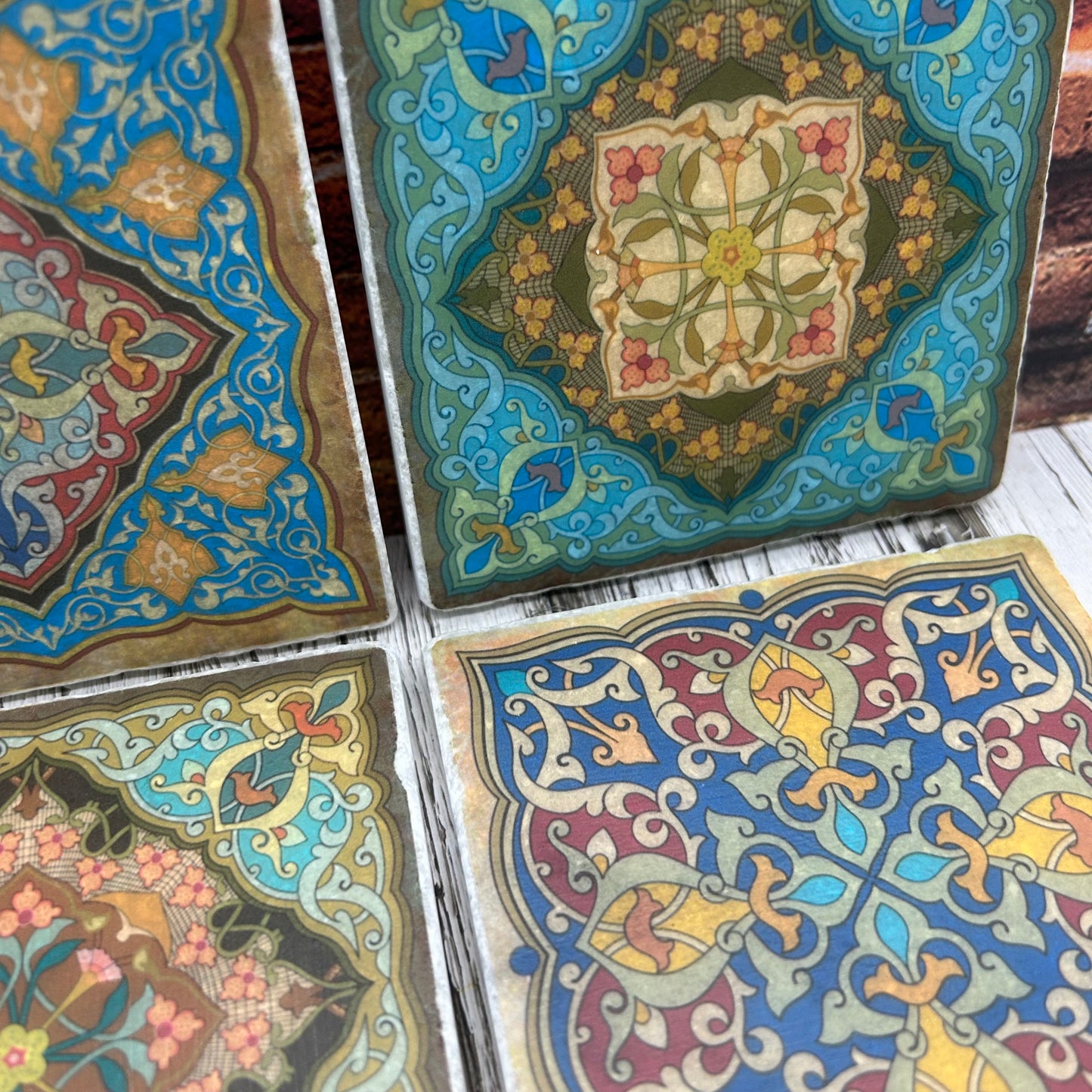 Moroccan Stone Coasters