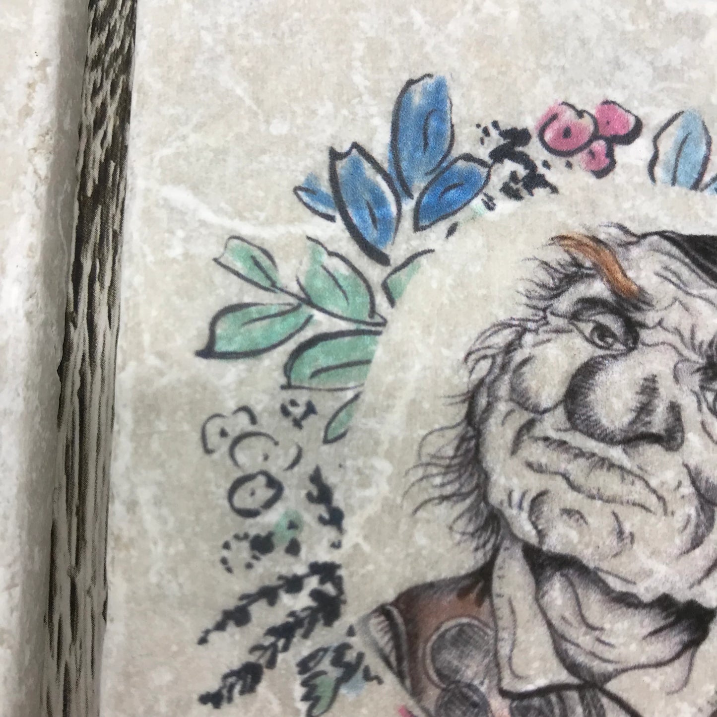 Labyrinth Natural Stone Coasters