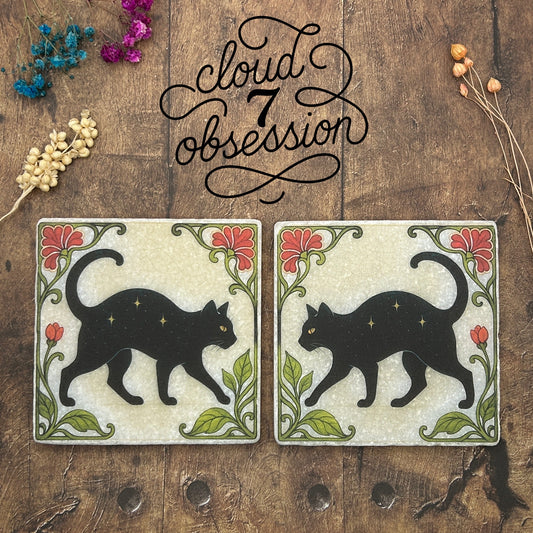 Art Nouveau Cats
