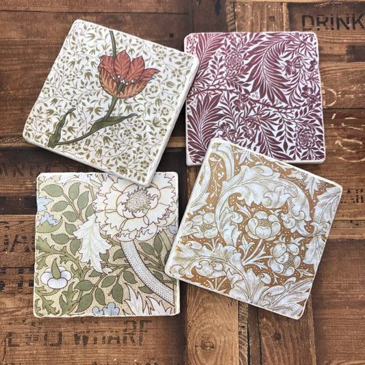 William Morris Stone Coasters