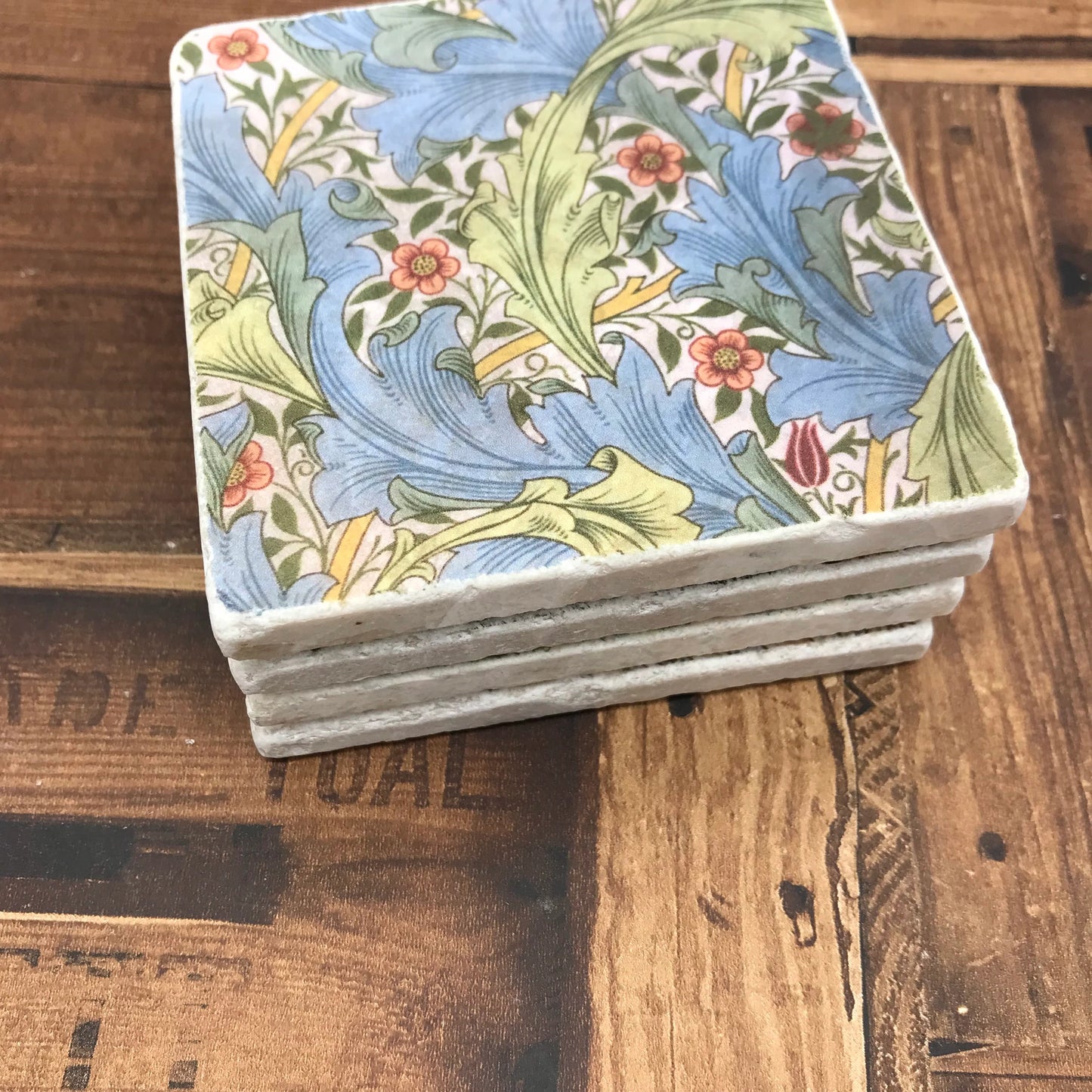 William Morris Stone Coasters