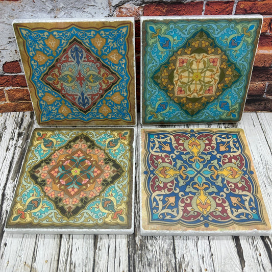 Moroccan Stone Coasters