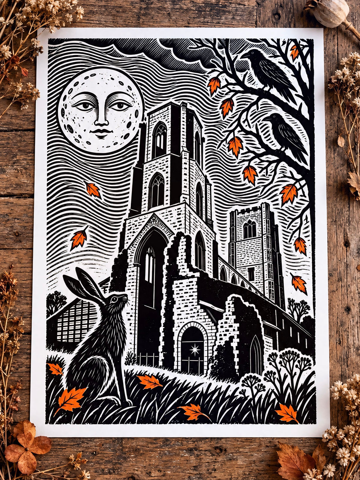 Wymondham Abbey print