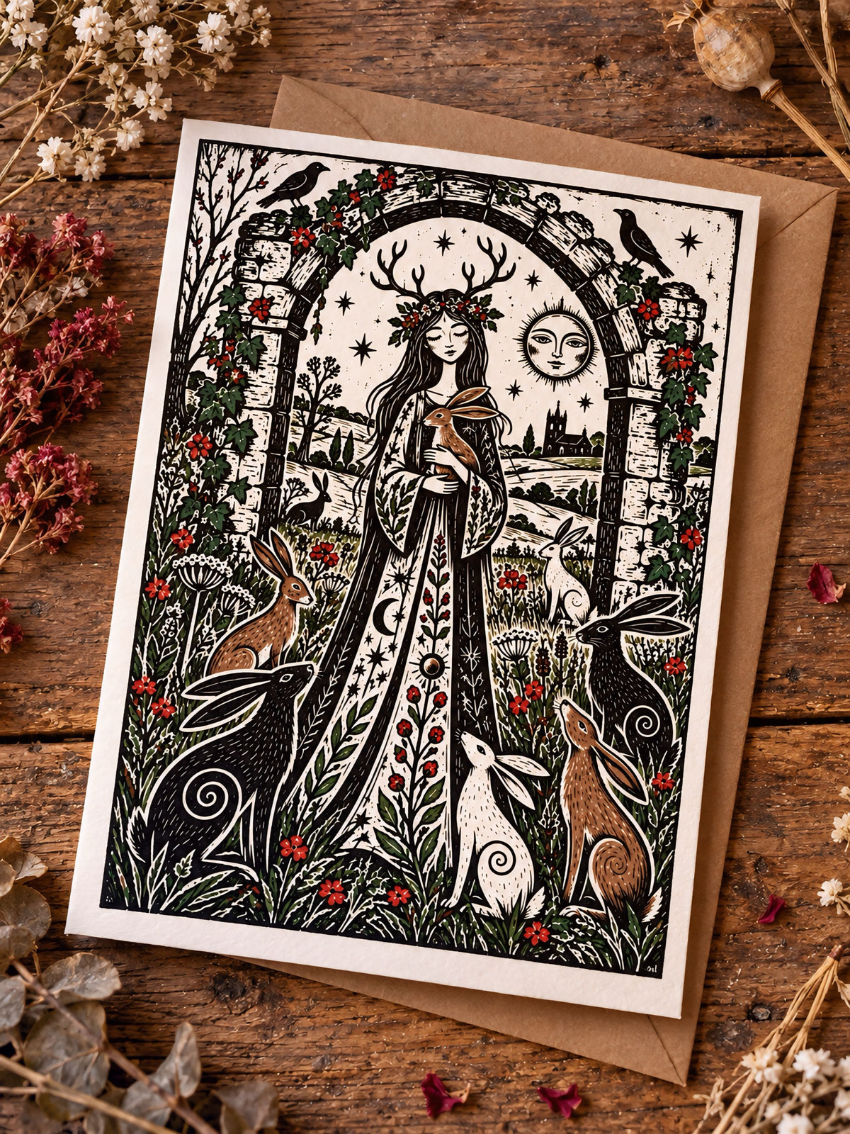 The Hare Keeper Card